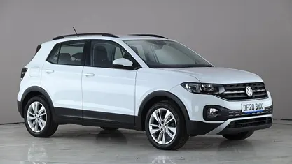 Used VW T-Cross SE 116 HP (85 kW) 2020 White SUV