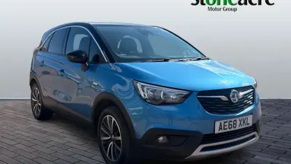 Used Vauxhall Crossland X Elite 120 HP (88 kW) 2018 Blue SUV