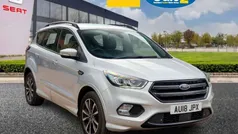 Silver Used 2018 Ford Kuga ST-Line SUV | £10,289 (Good price)
