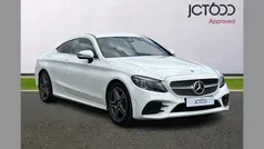 White Used 2020 Mercedes C220 AMG Line Premium Coupe | £17,500 (Good price)