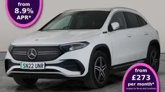 White Used 2022 Mercedes EQA250 AMG line SUV | £19,499 (Fair price)
