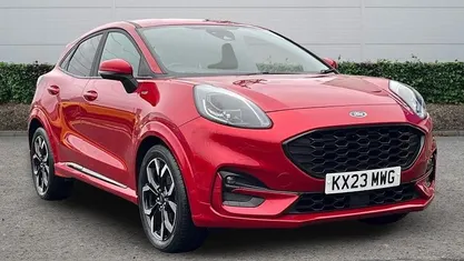 Red Used 2023 Ford Puma ST-Line X Hatchback | £14,231 (Fair price)