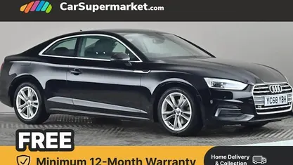 Black Used 2018 Audi A5 Sport Coupe | £12,997 (Fair price)
