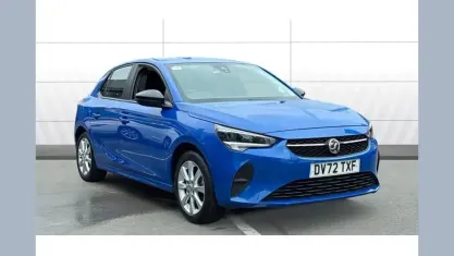 Used Vauxhall Corsa Design Edition 75 HP (55 kW) 2022 Blue Hatchback
