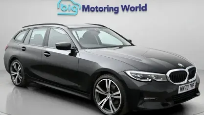 Begagnad BMW 320 Sport Line 184 HK (135 kW) 2021 Svart Kombi