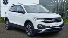 White Used 2022 VW T-Cross Black Edition SUV | £18,117 (Fair price)