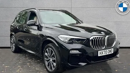Black Used 2020 BMW X5 M Sport SUV | £37,884 (Super price)