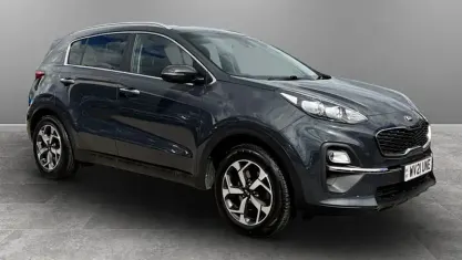 Used Kia Sportage 136 HP (100 kW) 2021 Grey SUV