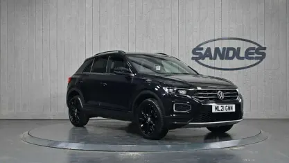 Used VW T-Roc Black Edition 150 HP (110 kW) 2021 Black SUV
