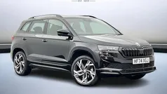 Black magic pearl effect Used 2024 Skoda Karoq SportLine SUV | £29,299 (Fair price)