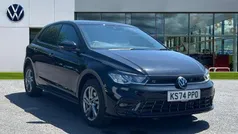 Black Used 2024 VW Polo R-line Hatchback | £21,571 (Fair price)