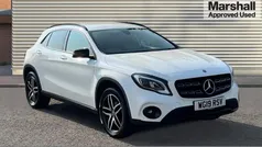 White Used 2019 Mercedes GLA180 Urban SUV | £15,177 (Fair price)