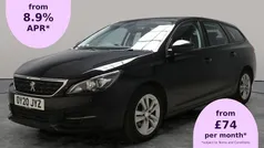 Black Used 2020 Peugeot 308 Active Estate | £5,973 (Good price)