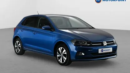Used VW Polo Match 95 HP (69 kW) 2021 Blue Hatchback