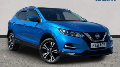 Used Nissan Qashqai N-Connecta 140 HP (102 kW) 2020 Blue SUV