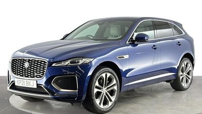 Używany Jaguar F-Pace R-Dynamic 204 KM (150 kW) 2021 Niebieski SUV