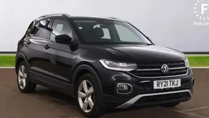 Used VW T-Cross SEL 110 HP (80 kW) 2021 Black SUV