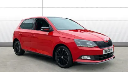 Used Skoda Fabia Monte Carlo 110 HP (80 kW) 2016 Red Hatchback