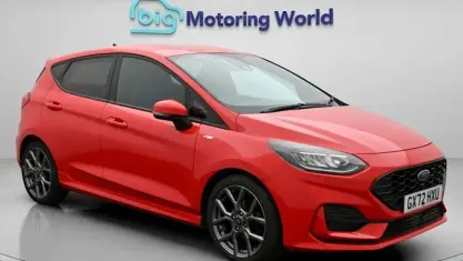 Used Ford Fiesta ST-Line 101 HP (74 kW) 2022 Red Hatchback
