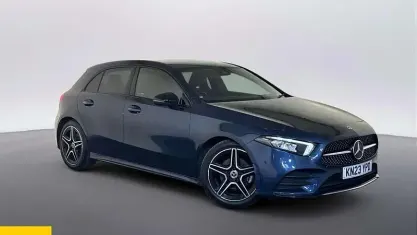 Used Mercedes A200 Executive 163 HP (119 kW) 2022 Blue Hatchback