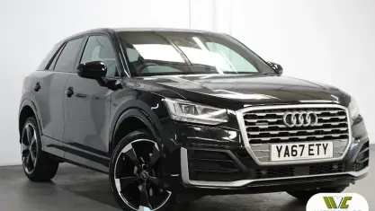 Usado Audi Q2 S-Line 190 CV (139 kW) 2018 Negro SUV