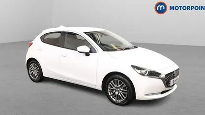 White Used 2022 Mazda 2 Inclusive Hatchback | £11,849 (Fair price)