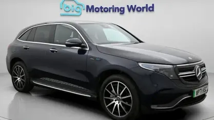 Used Mercedes EQC400 AMG line 300 kW (408 HP) 2022 Blue SUV