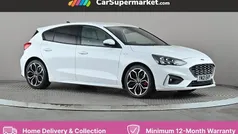 White Used 2021 Ford Focus ST-Line X Hatchback | £14,297 (Fair price)