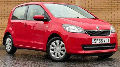 Used Skoda Citigo SE 60 HP (44 kW) 2016 Red Hatchback