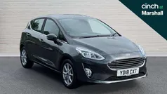 Grey Used 2018 Ford Fiesta Zetec Hatchback | £7,479 (Fair price)
