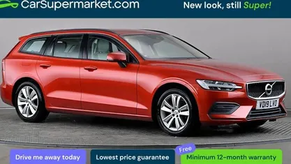 Used Volvo V60 Momentum 150 HP (110 kW) 2019 Red Estate