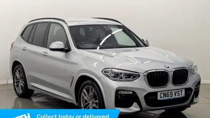 Used BMW X3 M Sport 184 HP (135 kW) 2019 Silver SUV