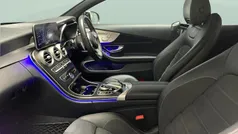 Black Used 2019 Mercedes C300 AMG line Cabriolet | £19,988 (Fair price)