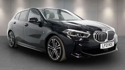 Used BMW 118 M Sport 136 HP (100 kW) 2021 Black Hatchback