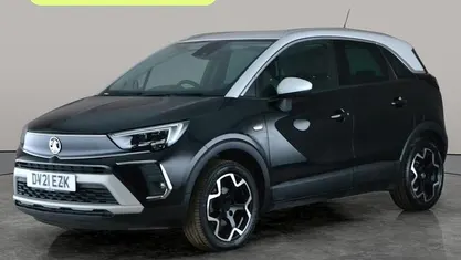 Used Vauxhall Crossland SRi 131 HP (96 kW) 2021 Black SUV