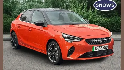 Usado Vauxhall Corsa-e Elite 100 kW (136 HP) 2022 Laranja Citadino