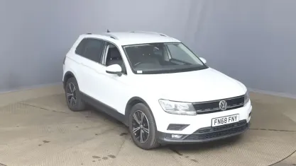 Used VW Tiguan SE 125 HP (91 kW) 2018 White SUV