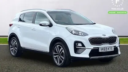 Używany Kia Sportage Premium 177 KM (130 kW) 2019 Biały SUV