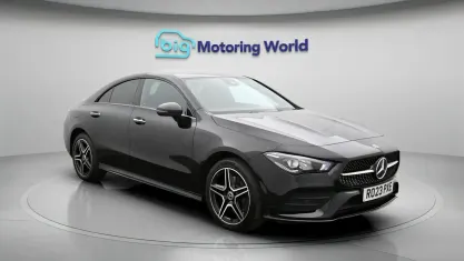 Begagnad Mercedes CLA250e AMG line 259 HK (190 kW) 2022 Svart Sedan