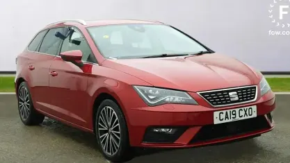 Used Seat Leon Sport 190 HP (139 kW) 2019 Red Estate