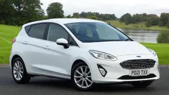 White Used 2021 Ford Fiesta Titanium Hatchback | £12,590 (Fair price)