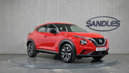 Used Nissan Juke Acenta 117 HP (86 kW) 2022 Red SUV