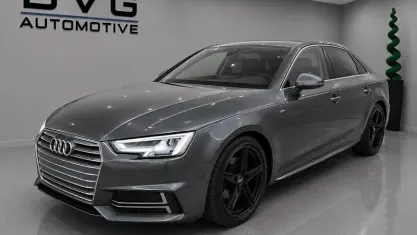Used Audi A4 S-Line 150 HP (110 kW) 2018 Grey Sedan