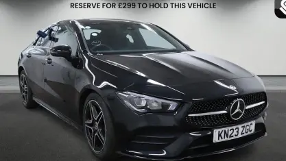 Used Mercedes CLA200 Executive 163 HP (119 kW) 2022 Black Coupe