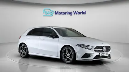 Used Mercedes A180 Executive 136 HP (100 kW) 2022 White Hatchback