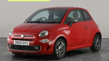 Used Fiat 500 S 69 HP (50 kW) 2018 Red Hatchback
