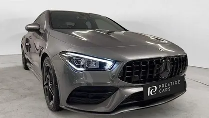 Used Mercedes CLA180 AMG line 136 HP (100 kW) 2021 Grey Sedan