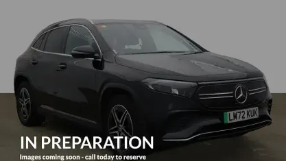 Used Mercedes EQA350 AMG line 214 kW (292 HP) 2022 Black SUV