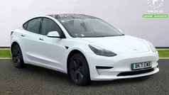 White Used 2021 Tesla Model 3 Standard Range Sedan | £19,299 (Fair price)