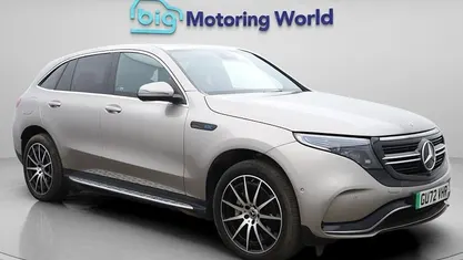 Silver Used 2022 Mercedes EQC400 AMG line SUV | £23,000 (Super price)